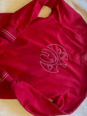 Chick-fil-A Red Sweatshirt with Embellished Logo